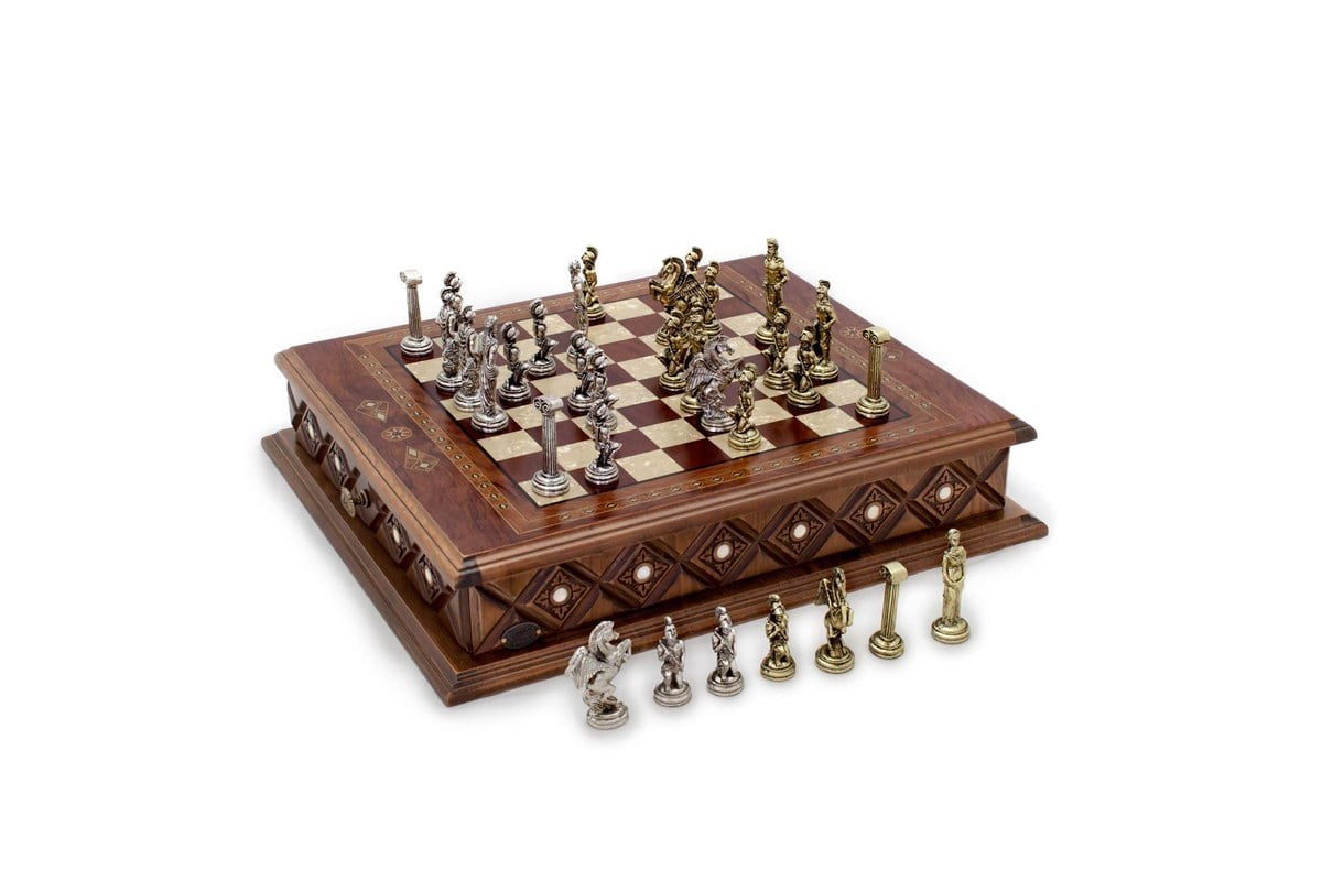 İstanbul Satranç Seti / Metal Figürlü