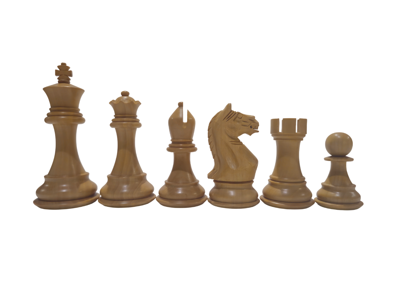 Supreme Yedek Vezirli Ahşap Satranç Figür 105 mm