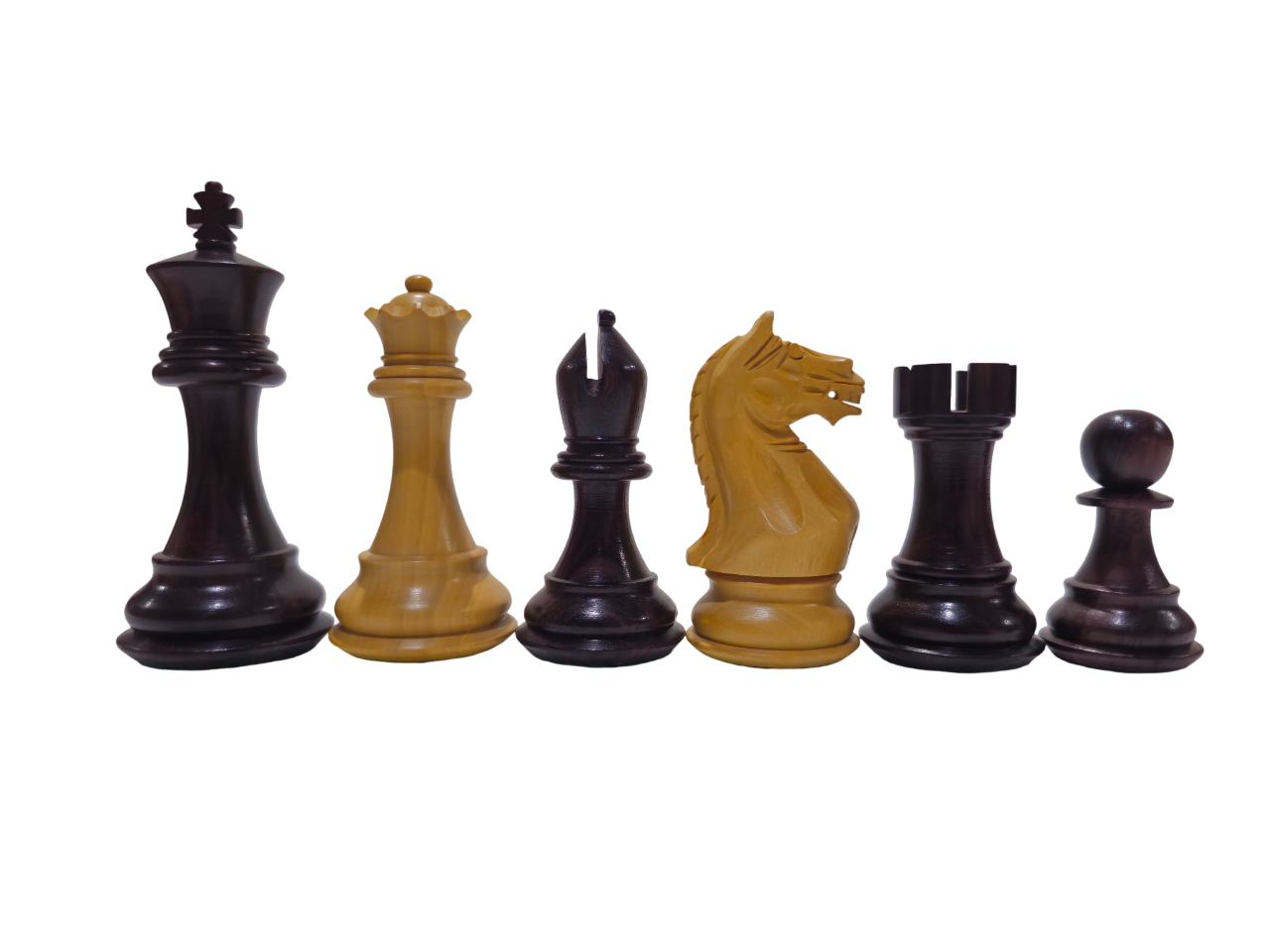 Supreme Yedek Vezirli Ahşap Satranç Figür 105 mm