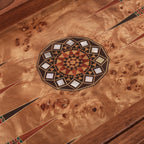 Ottoman Grand Sedef Mozaik Tavla / Mazel