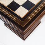 Classic Royal Satranç Altı / Siyah