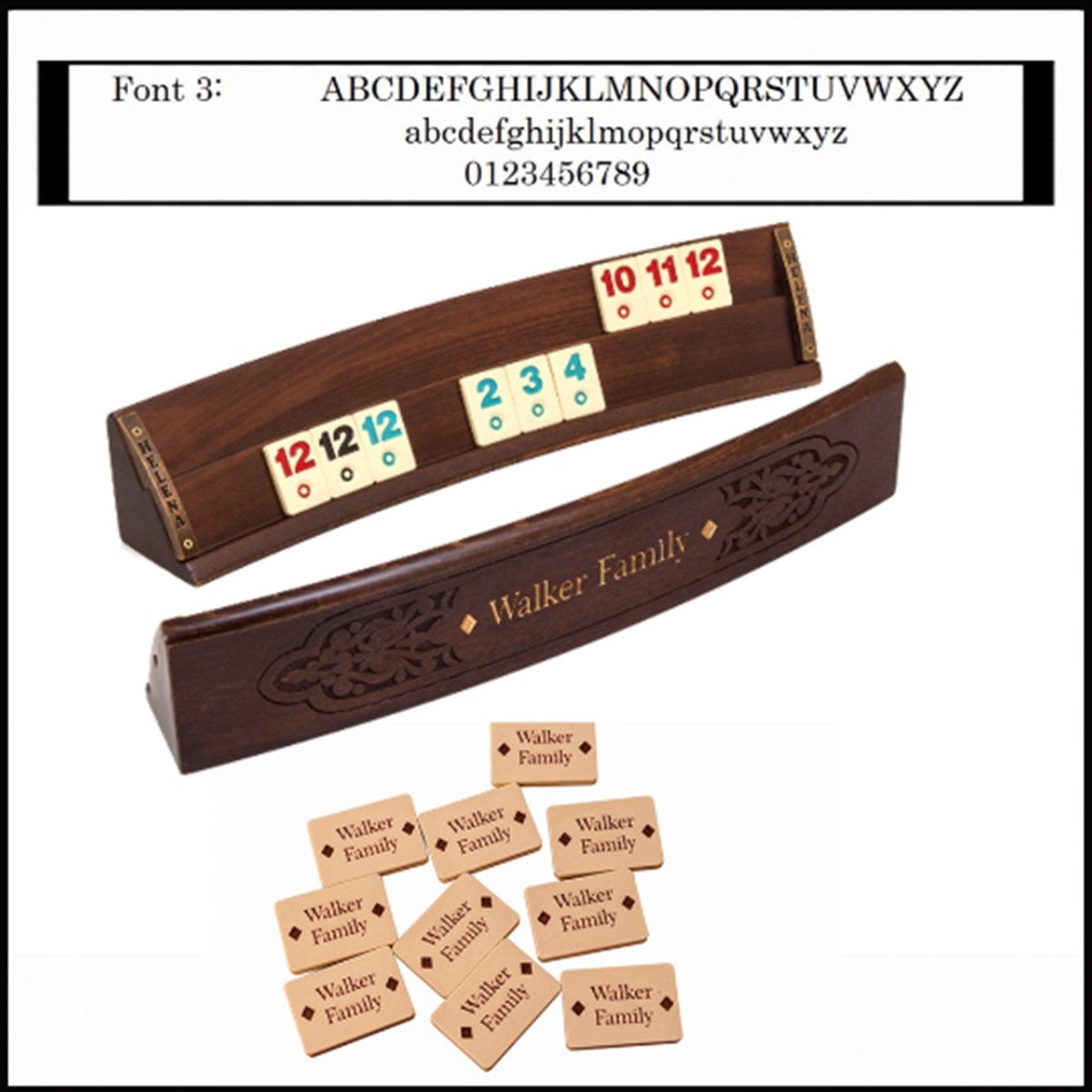 Margin Oval Okey Takımı