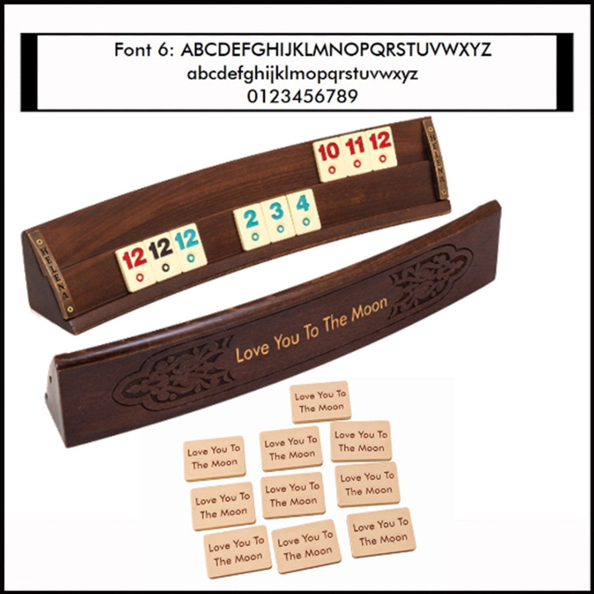 Margin Oval Okey Takımı