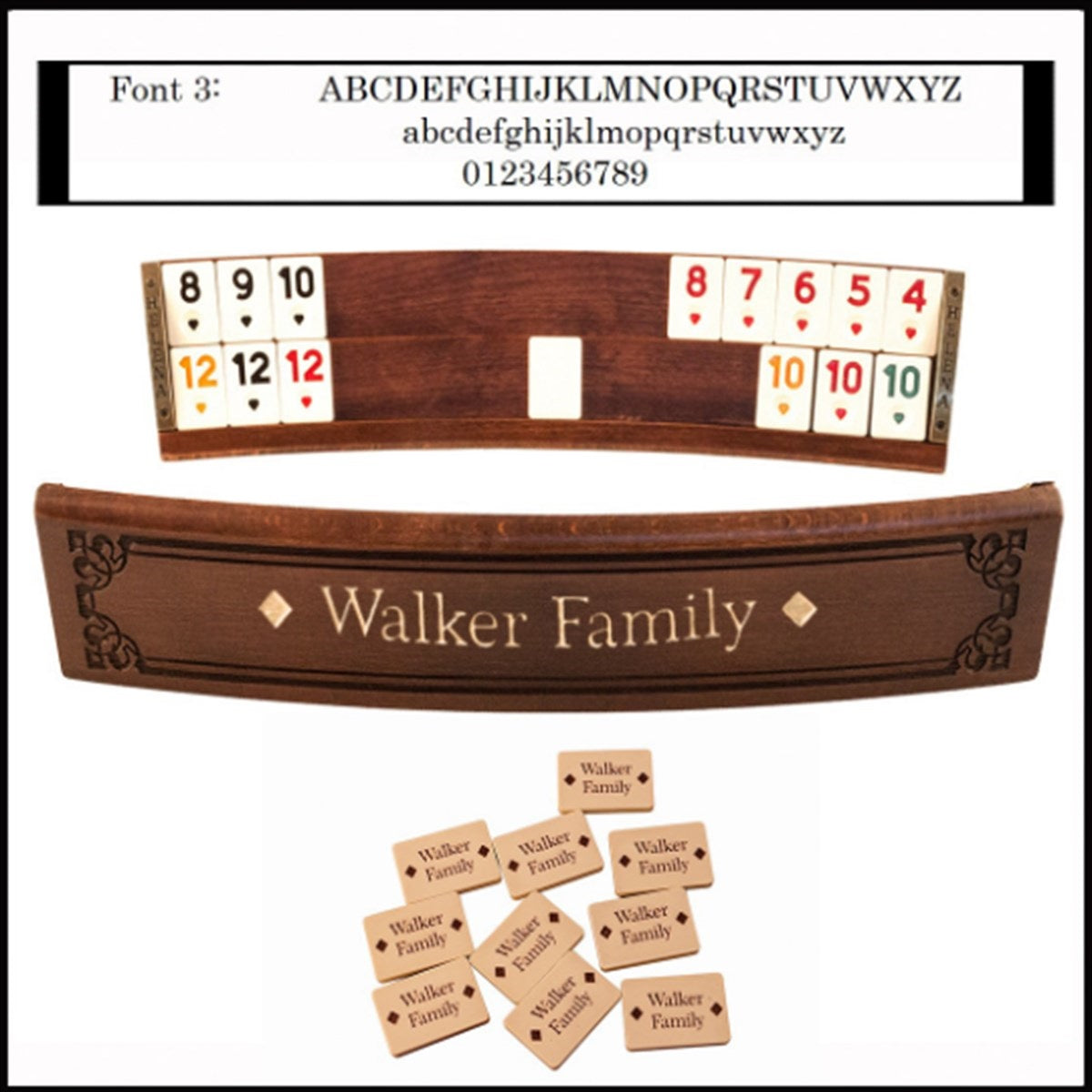 Decovia Oval Okey Takımı