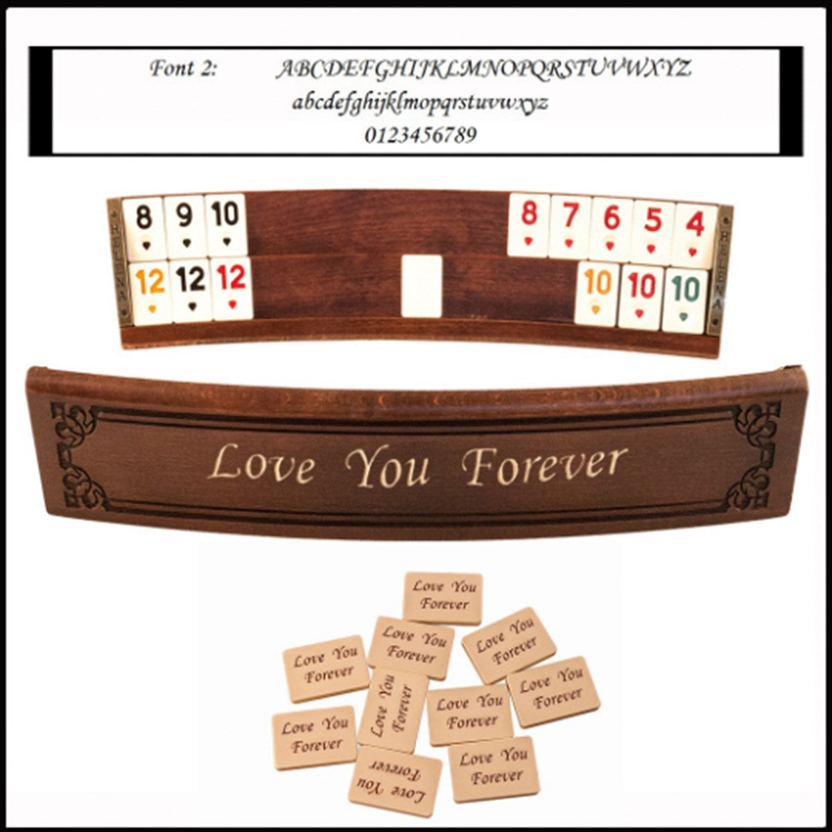 Decovia Oval Okey Takımı