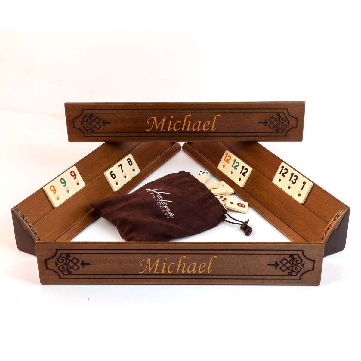 Ahşap VIP  Düz Okey ÇRÇV