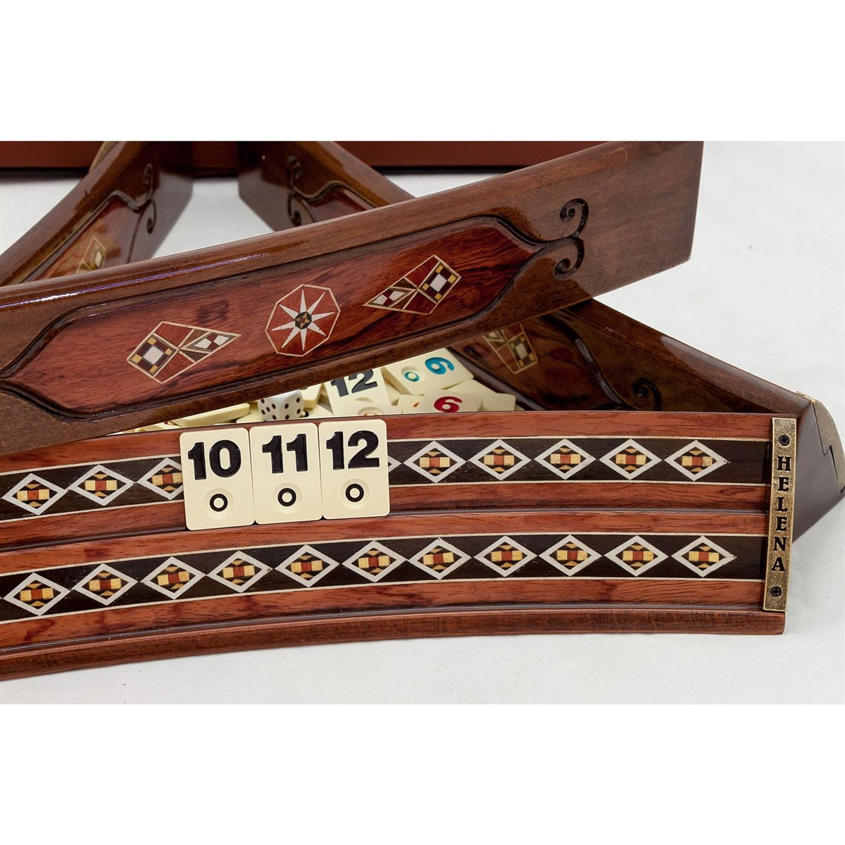 Solen Oval Okey Takımı / Gül