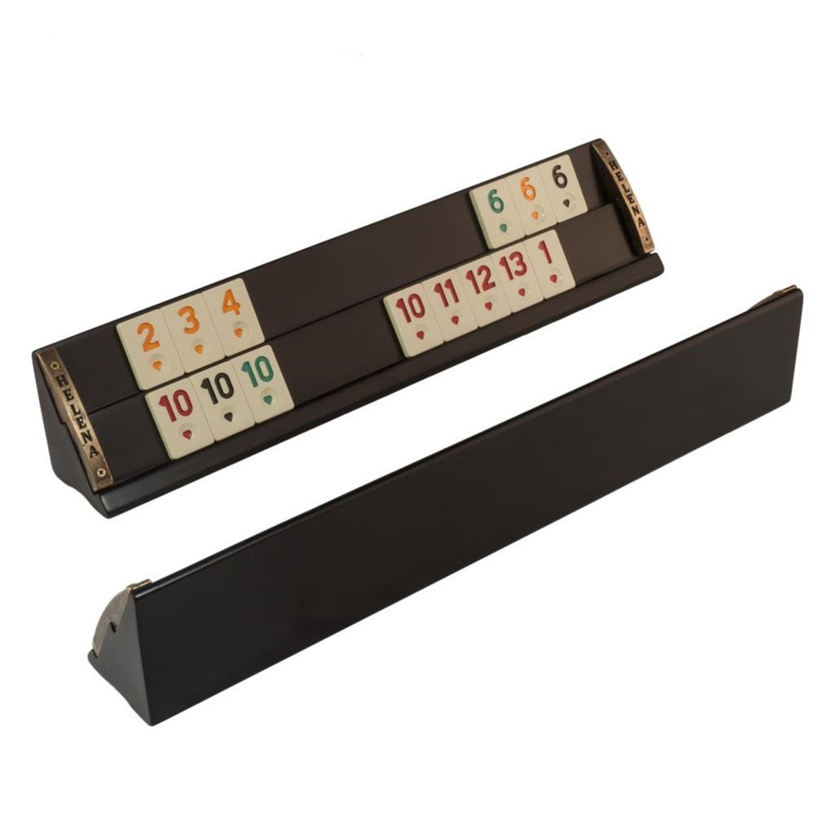 Vip El Yapımı Masif Ahşap Siyah Okey Takımı