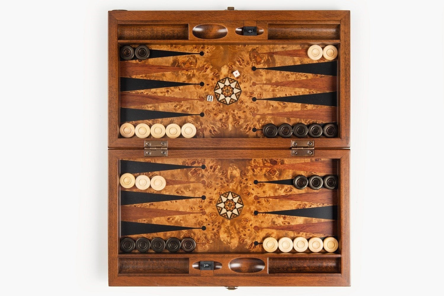 Pure Küçük Boy Tavla / Ceviz - Mazel