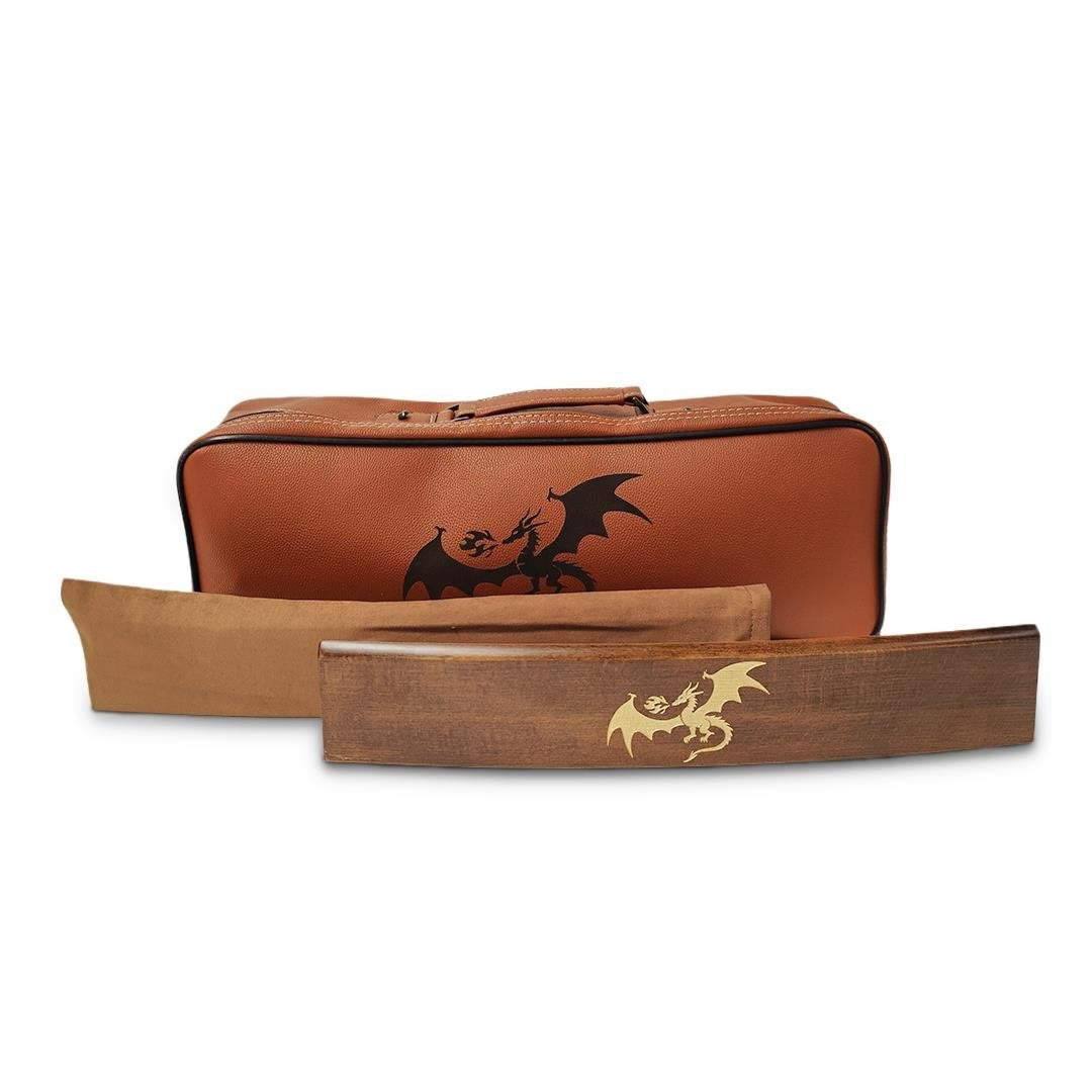 Ejderha Motifli Oval Okey Takımı