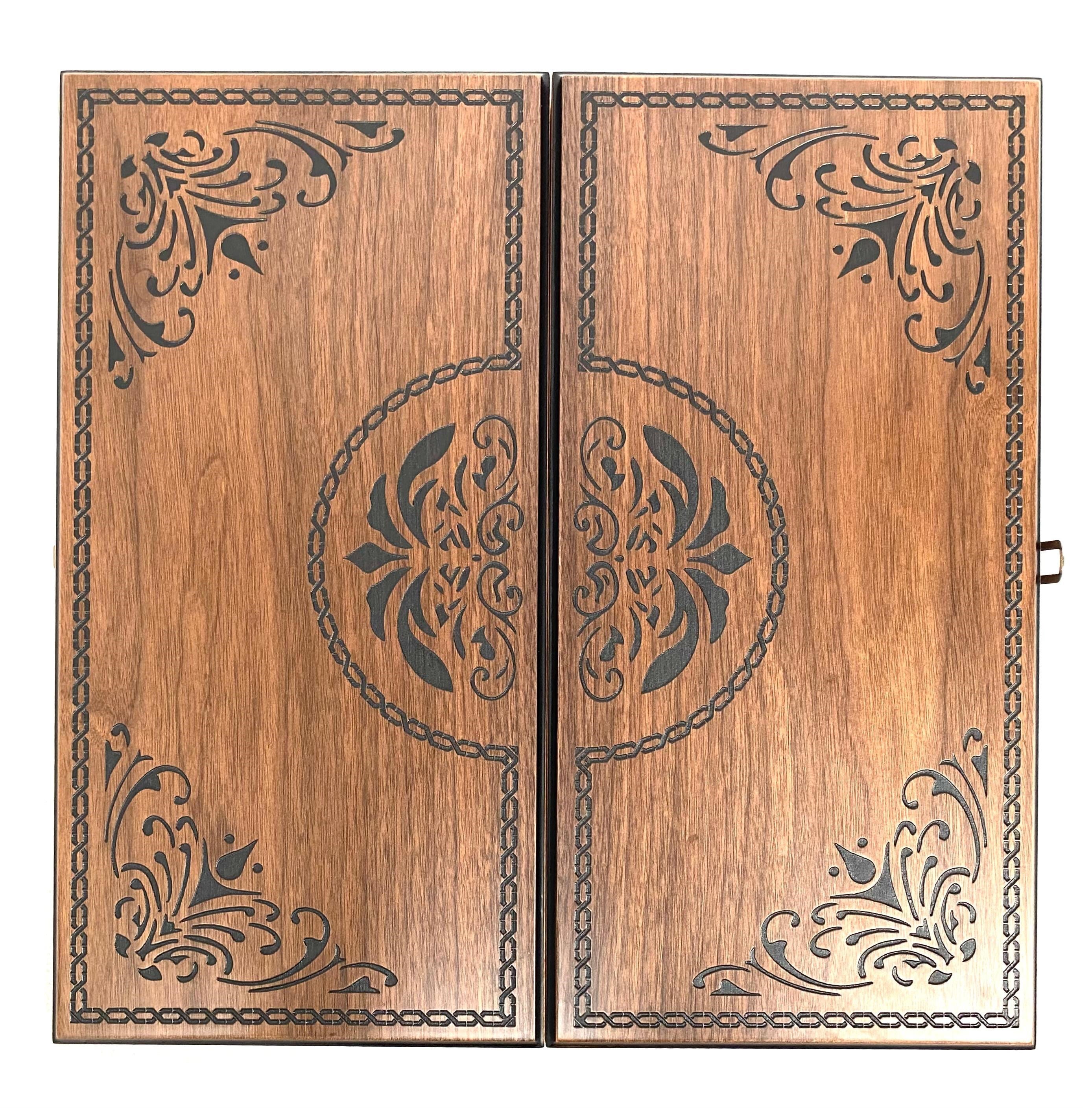 EKO CEVİZ DESENLİ TAVLA