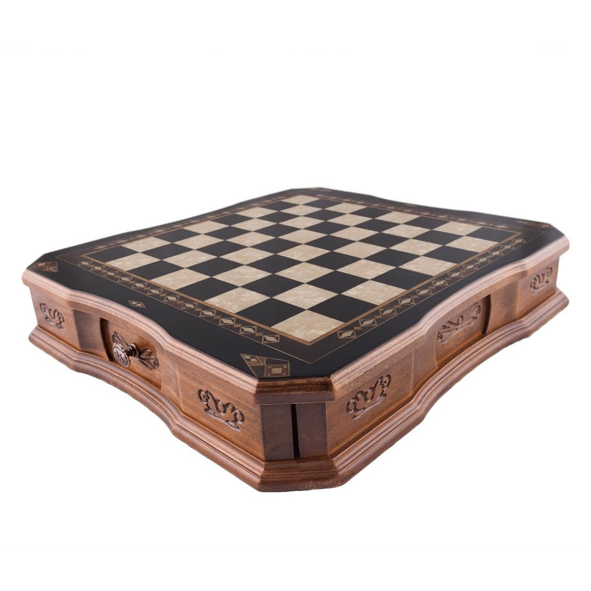 Butterfly Büyük Siyah Satranç Seti