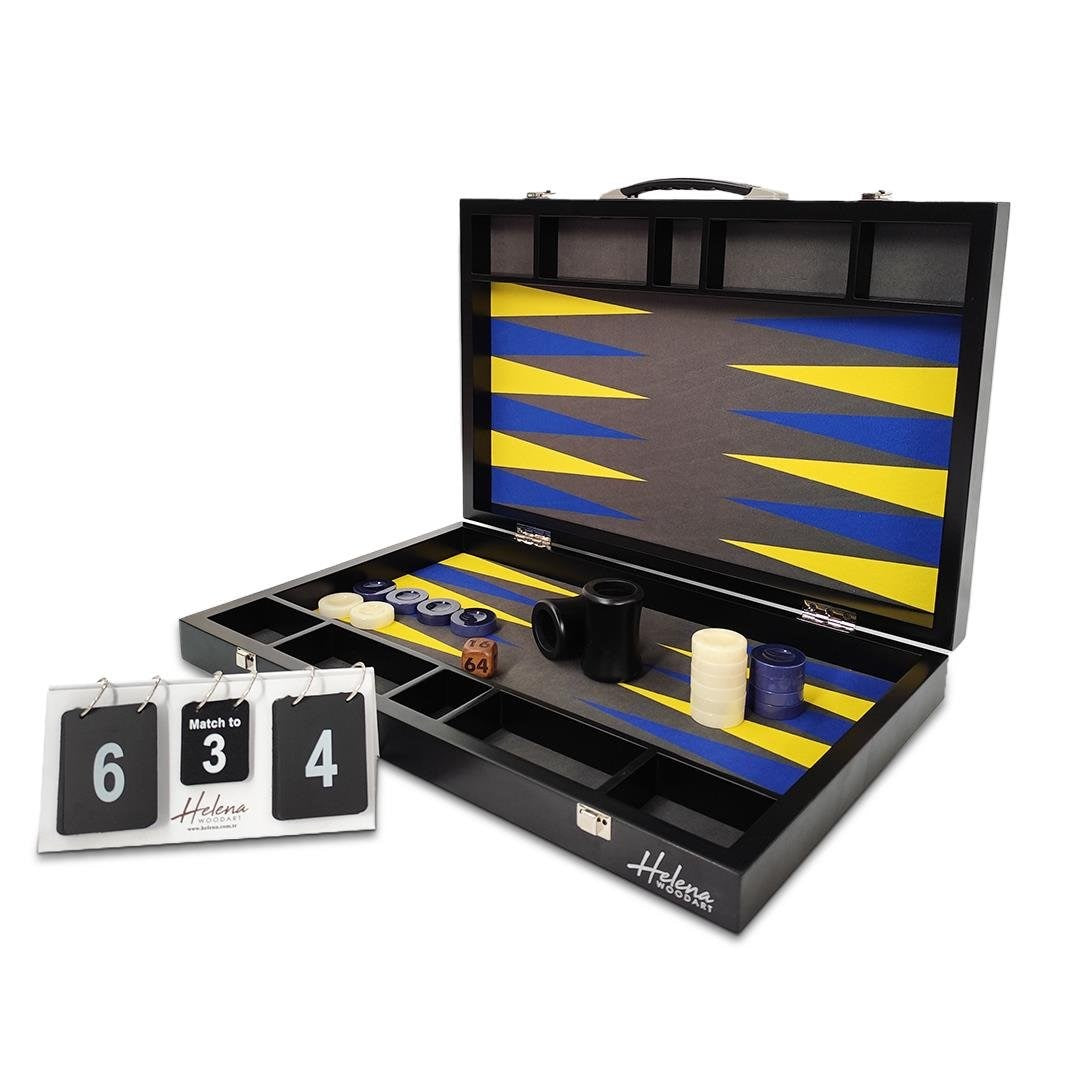 Master Turnuva Tavlası - Sarı Lacivert