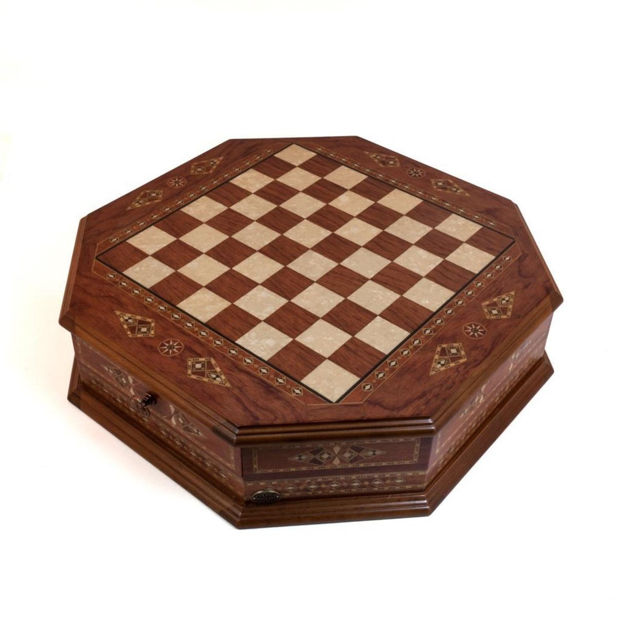 Octagon Byk Gül Satranç Seti