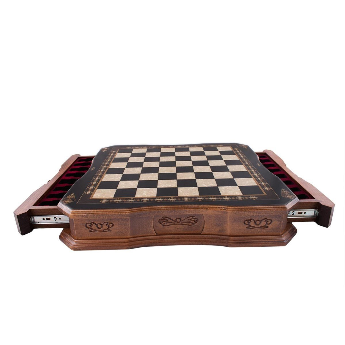 Butterfly Büyük Siyah Satranç Seti