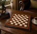 Classic Royal Satranç Altı / Ceviz