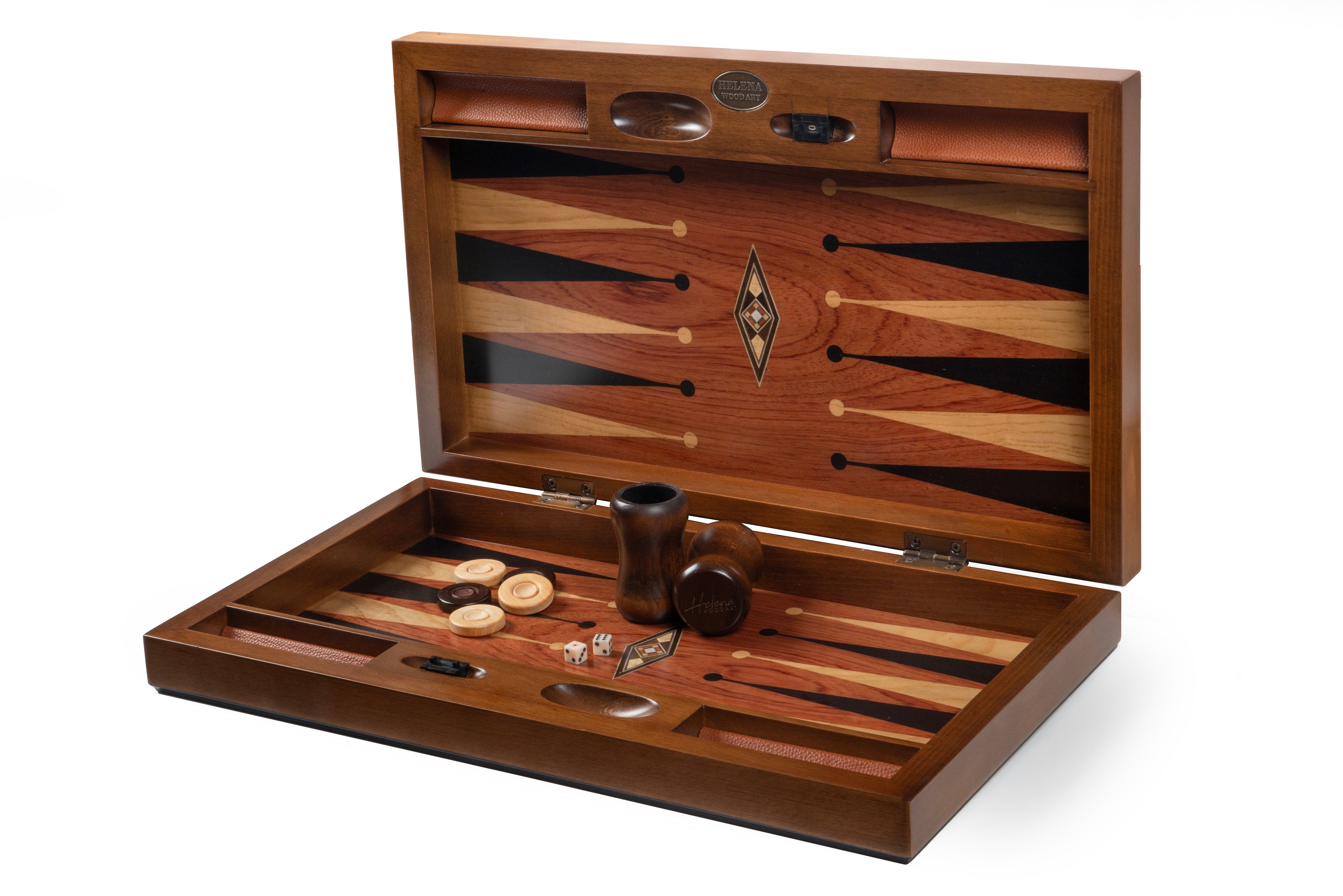 Eco Macro Mozaikli Tavla / Gül