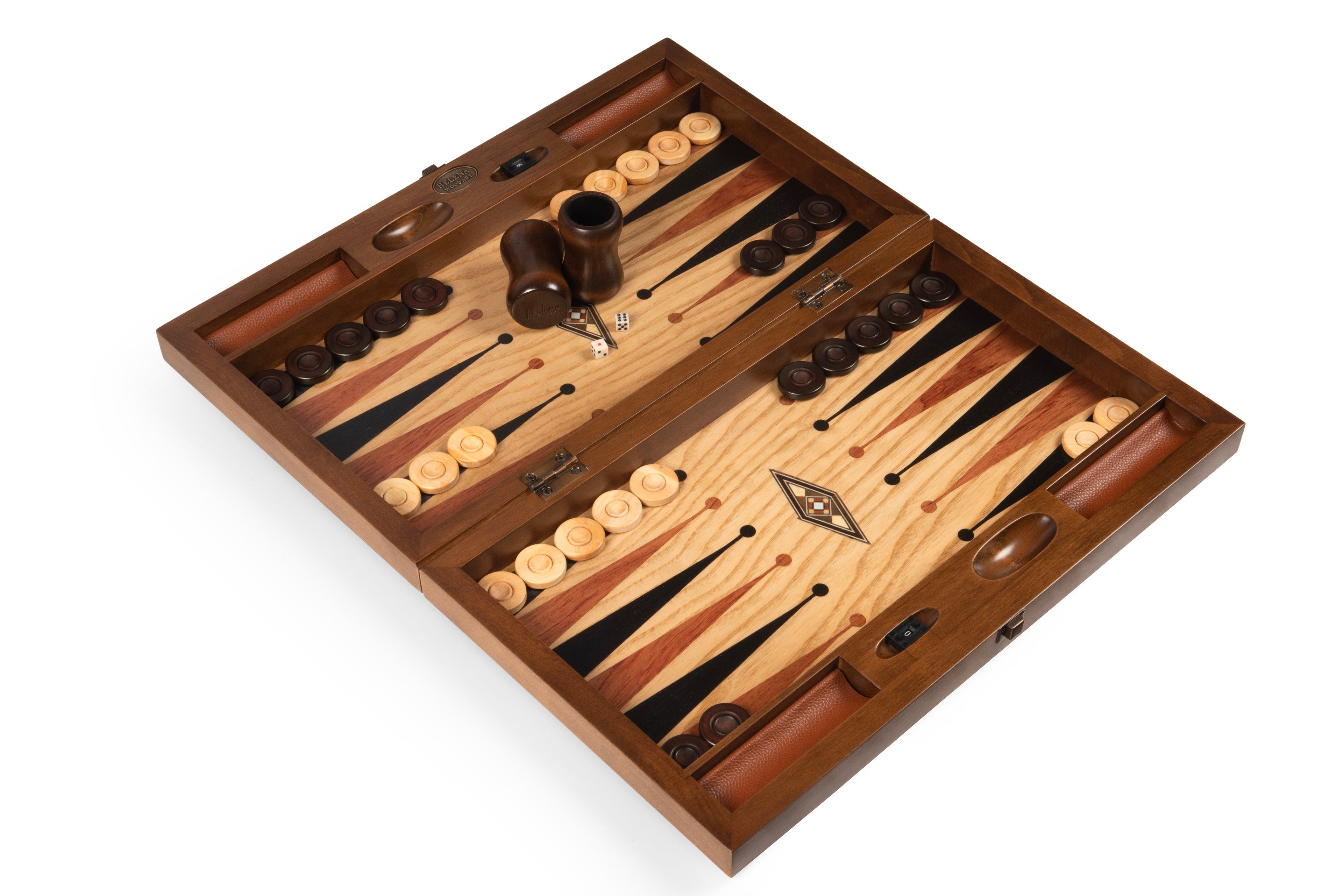 Origin Damalı Maxi Tavla / Dişbudak