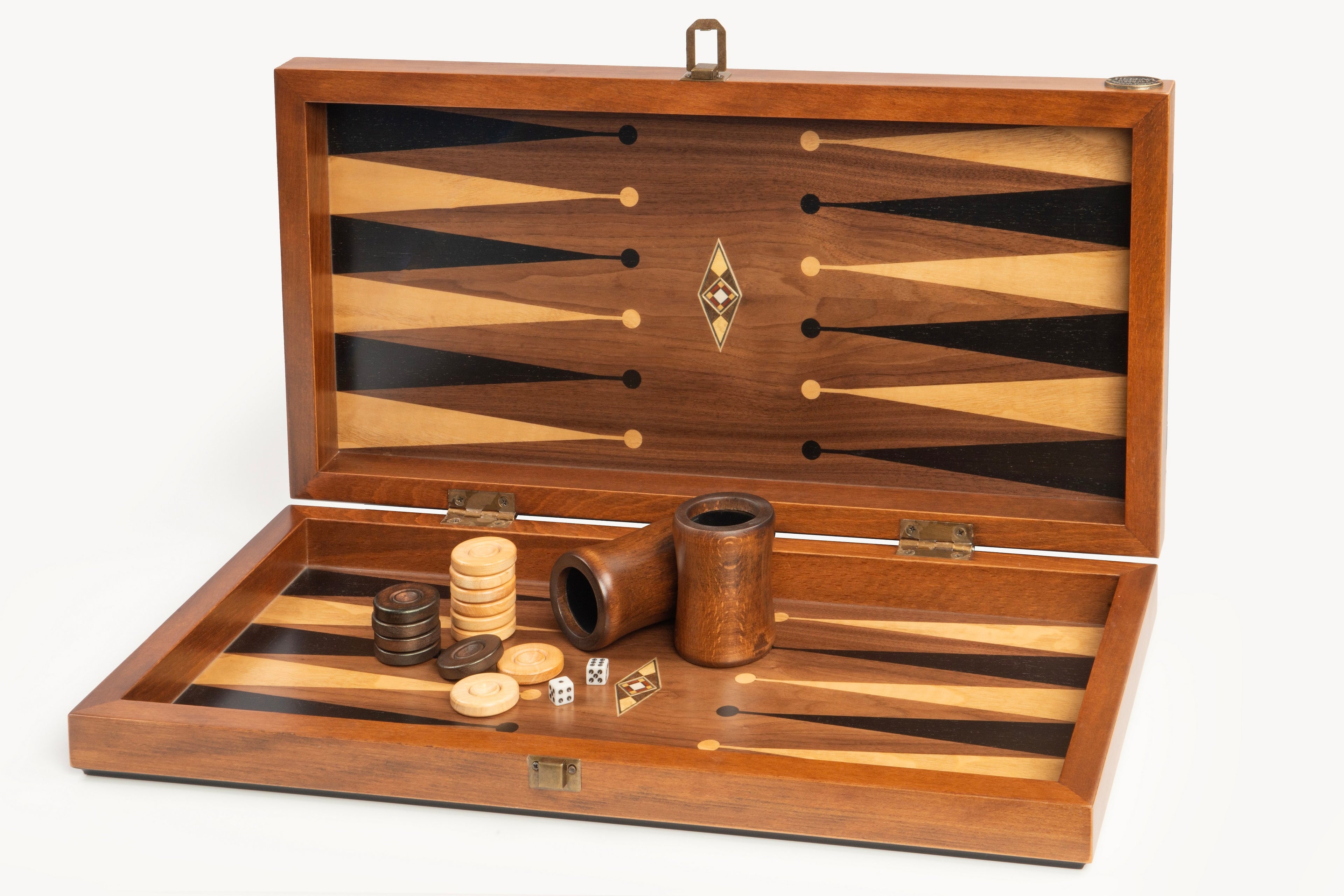 Eco Mozaikli Tavla / Ceviz