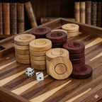 Şimşir Ağacı Tavla Pulu (31 mm)