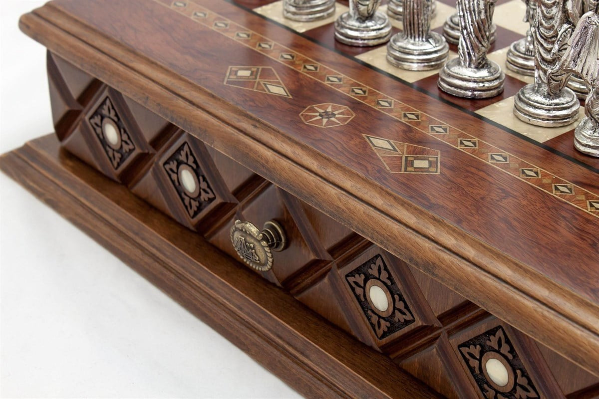 İstanbul Satranç Seti / Metal Figürlü