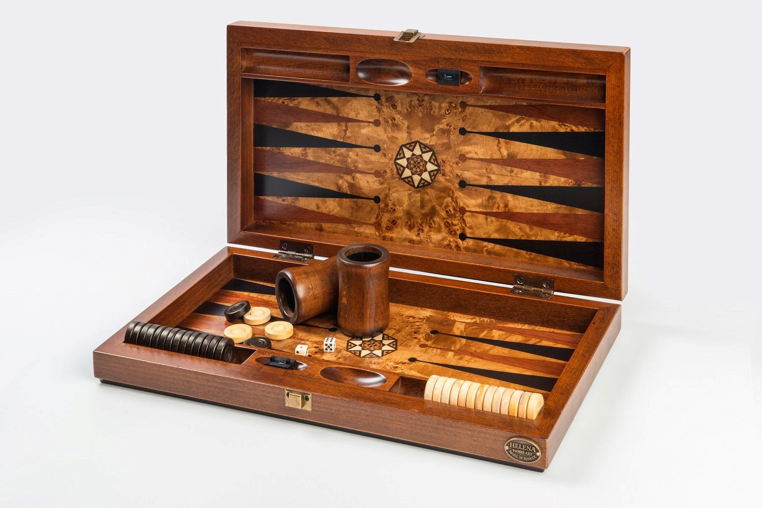 Pure Rosewood Backgammon Set – Handmade Mazel