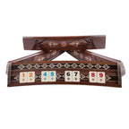 Solen Oval Okey Takımı / Ceviz