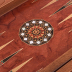 Ottoman Grand Sedef Mozaik Tavla / Gül