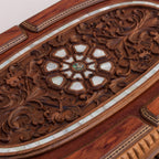 Ottoman Grand Sedef Mozaik Tavla / Gül