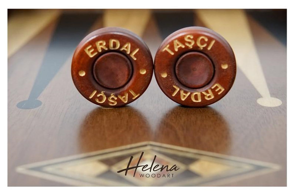 Elegant Tavla / Siyah