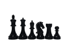 Elegant Yedek Vezirli Ahşap Figür 95 mm