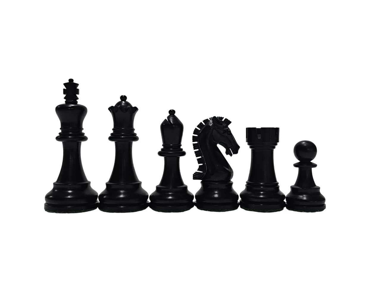 Elegant Yedek Vezirli Ahşap Figür 95 mm