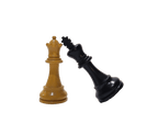 Elegant Yedek Vezirli Ahşap Figür 95 mm