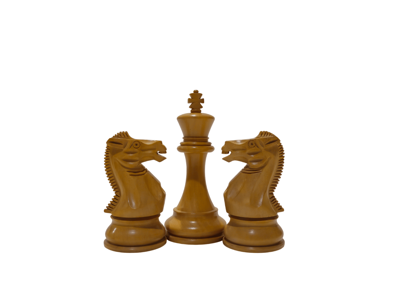 Klasik İngiliz Yedek Vezirli Ahşap Figür 95 mm