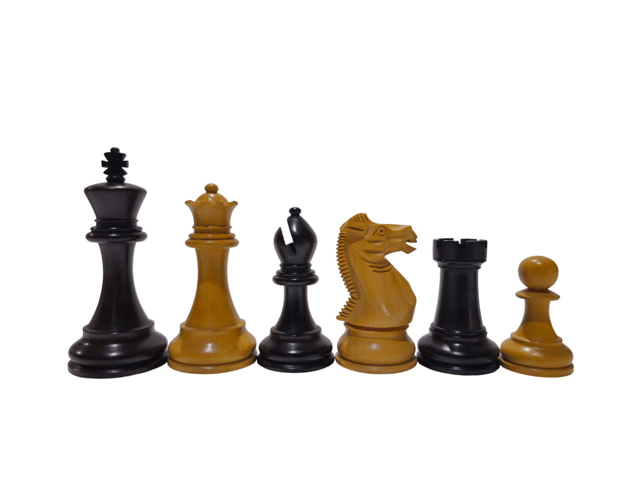 Klasik İngiliz Yedek Vezirli Ahşap Figür 95 mm