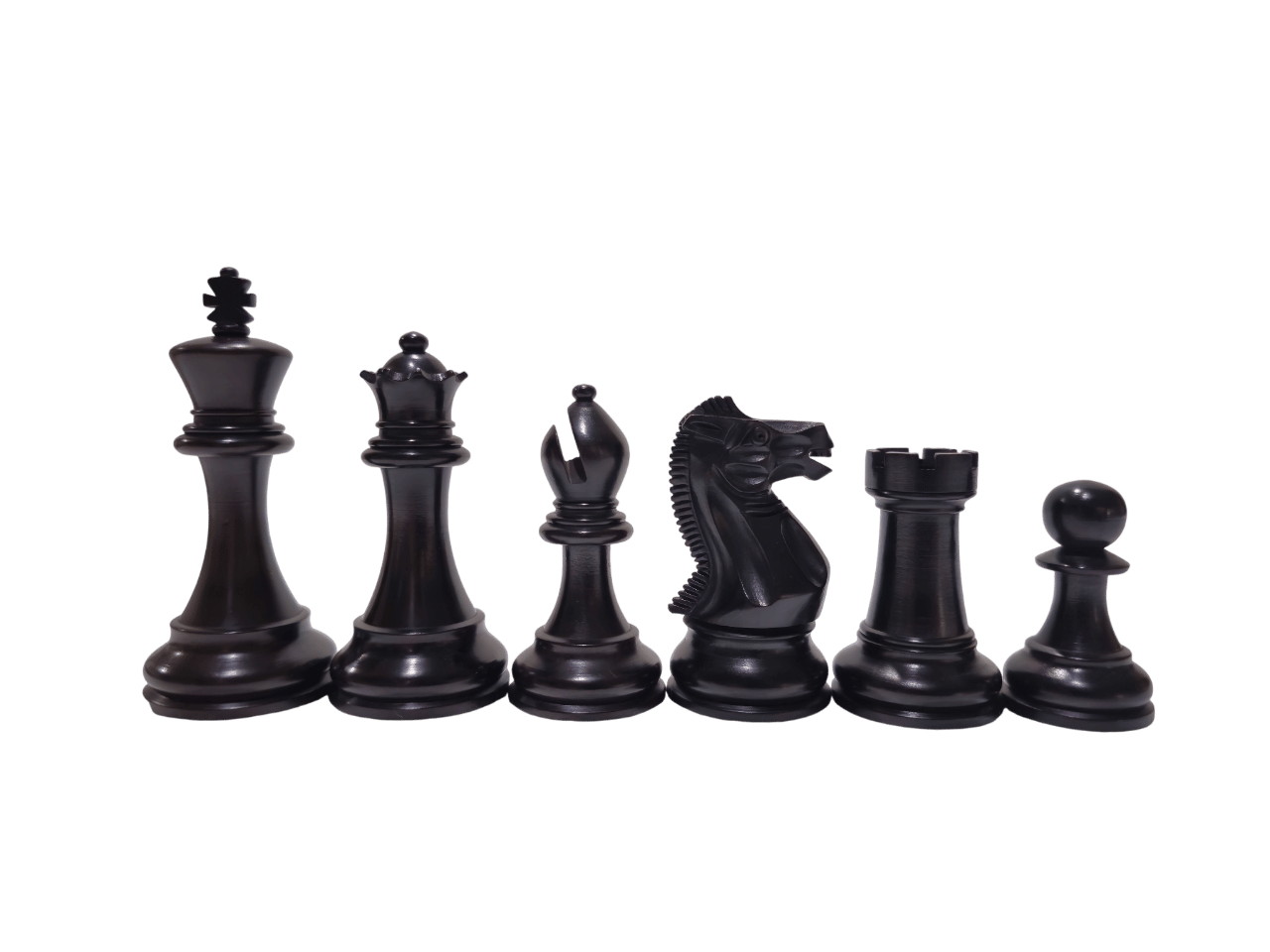 Klasik İngiliz Yedek Vezirli Ahşap Figür 95 mm