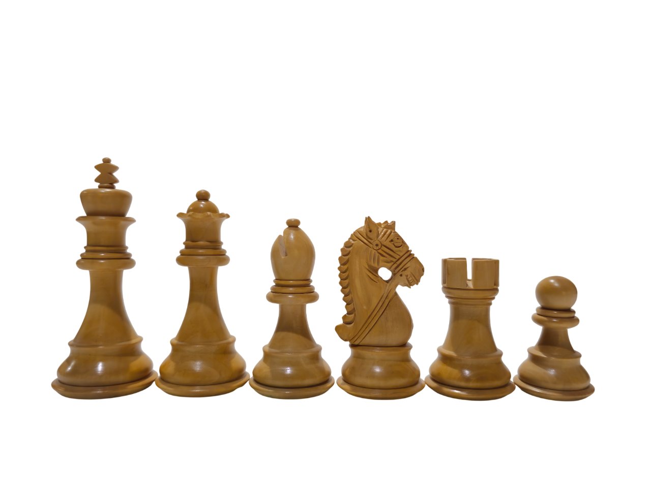 Kral Bridal Yedek Vezirli Ahşap Figür 95 mm