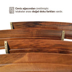 Classic Oval Okey Takımı / Ceviz