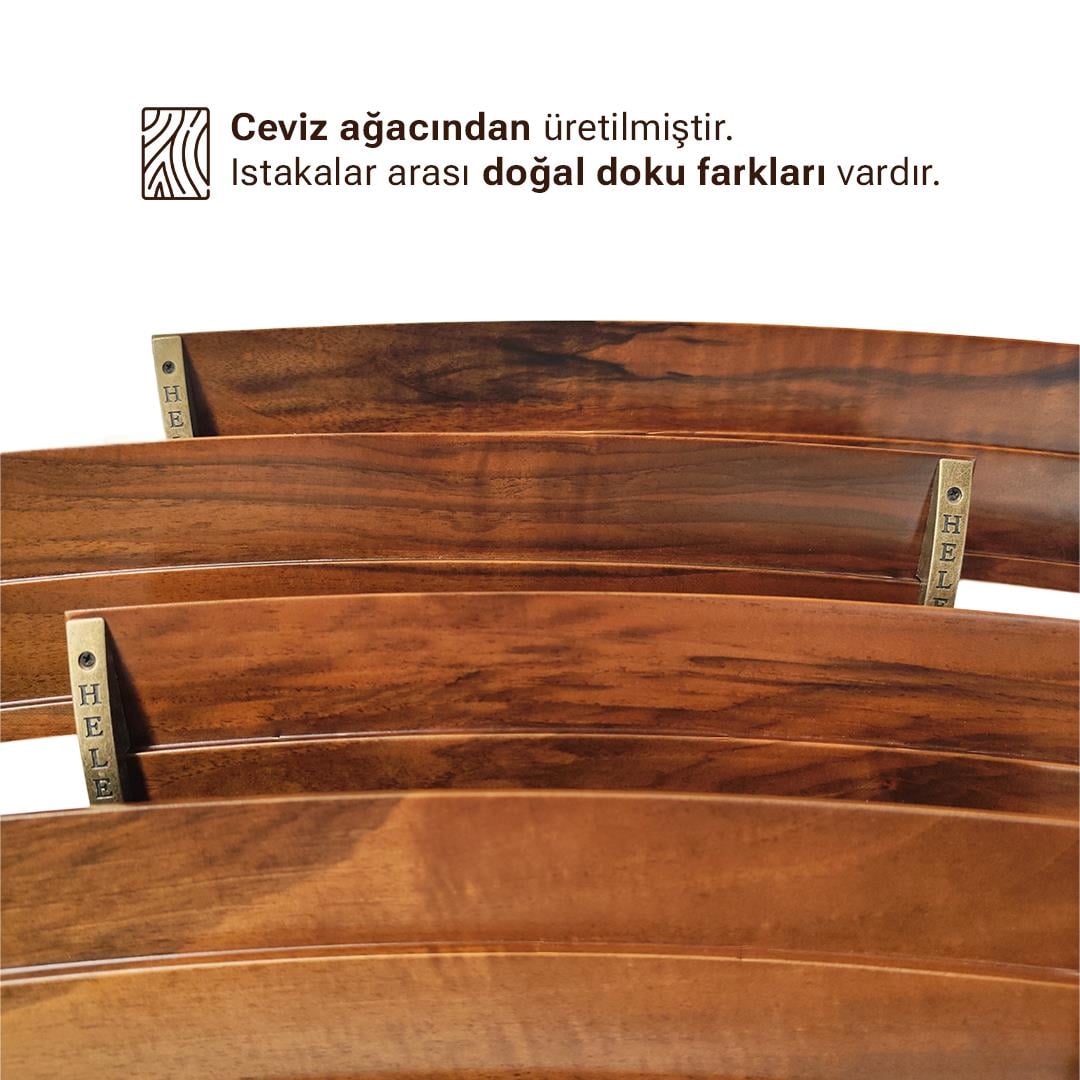 Classic Oval Okey Takımı / Ceviz