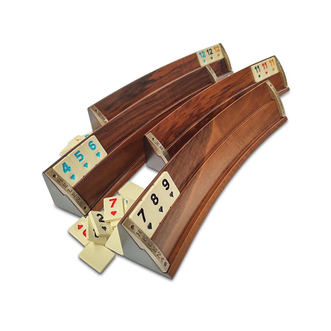 Classic Oval Okey Takımı / Ceviz