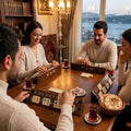 Solen Oval Okey Takımı / Ceviz