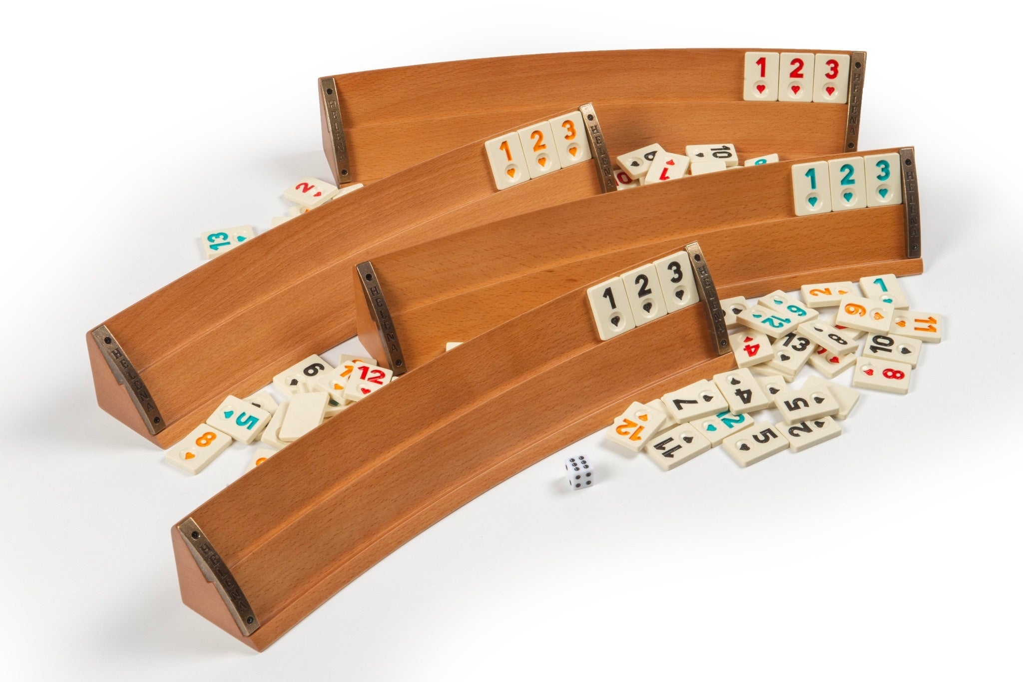 Classic Oval Okey Takımı / Masif