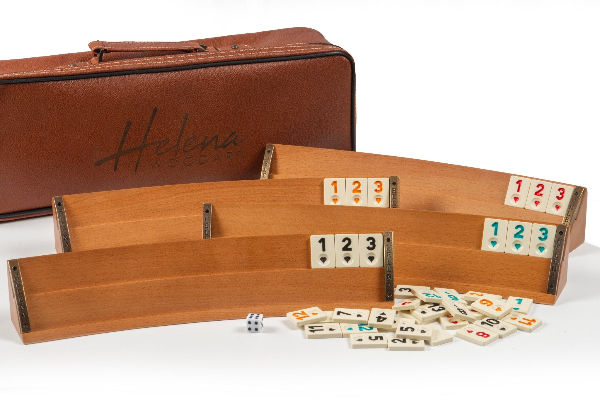 Classic Oval Okey Takımı / Masif