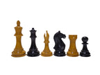 Supreme Yedek Vezirli Ahşap Satranç Figür 105 mm