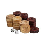 Şimşir Ağacı Tavla Pulu (31 mm)
